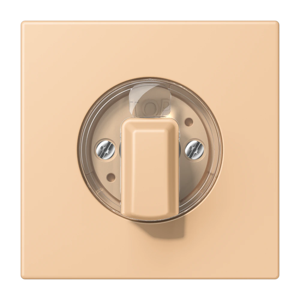 Centre plate with knob for rotary switch — JUNG LS 990 Le Corbusier, le corbusier 237, art. LC1941237