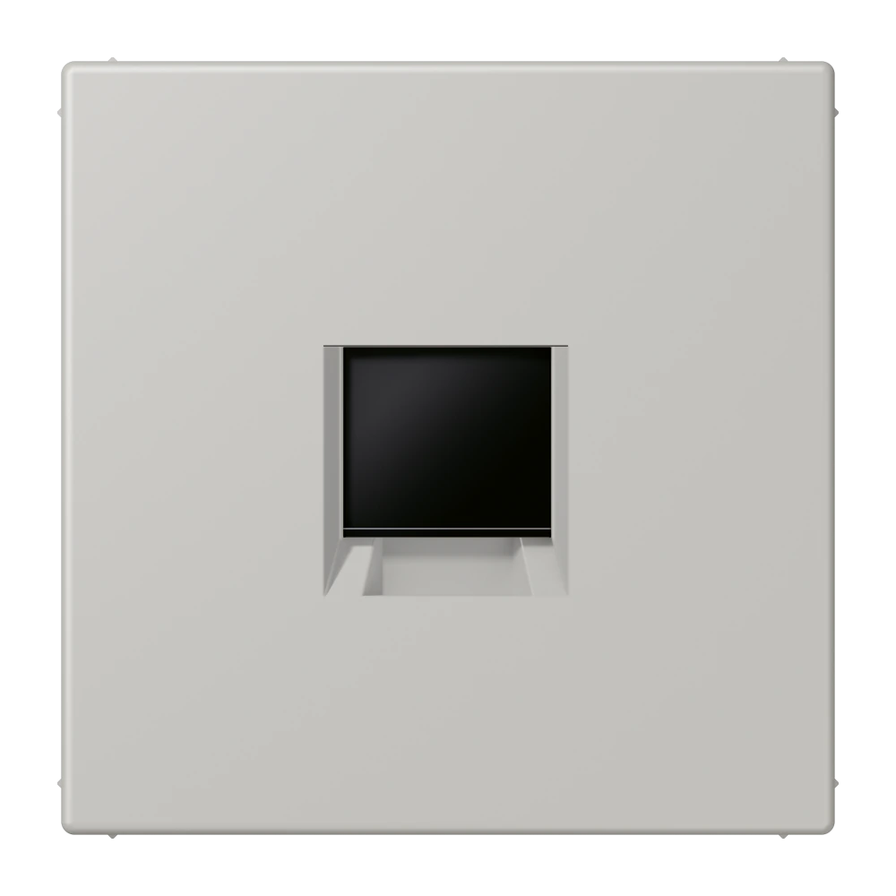 Kрышка (фиксация защёлкиванием) — JUNG LS 990 Le Corbusier, Gris Clair 31, арт. LC1969-1WE205