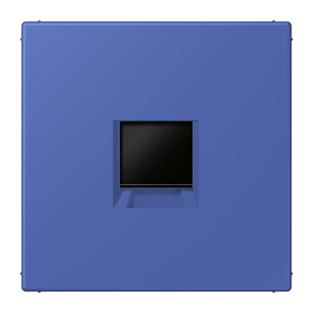 Kрышка (фиксация защёлкиванием) — JUNG LS 990 Le Corbusier, Bleu Outremer 31, арт. LC1969-1WE206