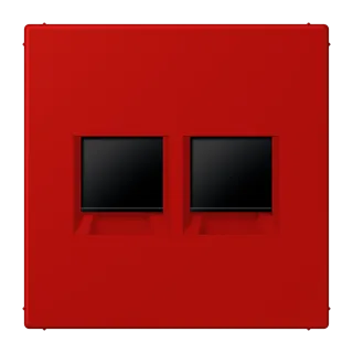 JUNG LS 990 Le Corbusier, Rouge Vermillon 31, арт. LC1969-2WE227