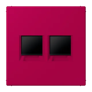 JUNG LS 990 Le Corbusier, Rouge Rubia, арт. LC1969-2WE230
