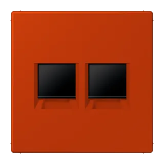 JUNG LS 990 Le Corbusier, Rouge Vermillon 59, арт. LC1969-2WE244