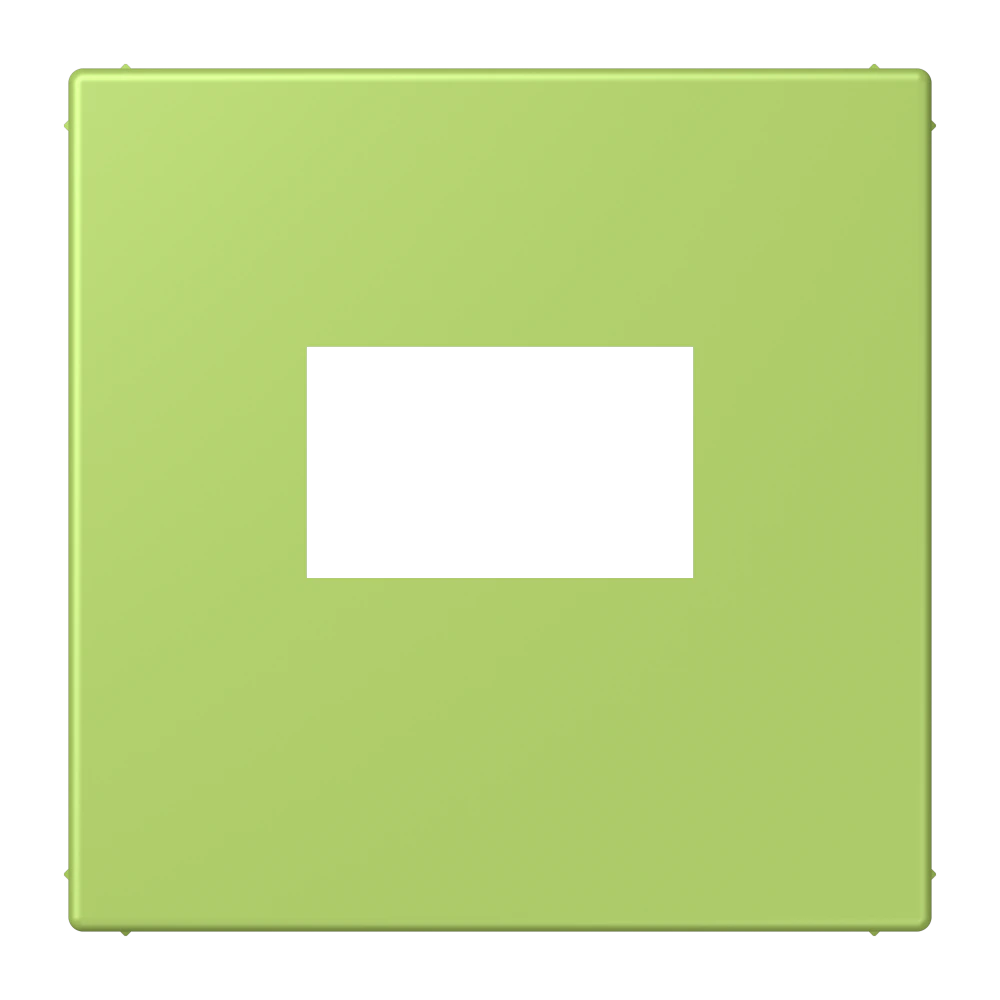 Centre plate for USB charger — JUNG LS 990 Le Corbusier, le corbusier 221, art. LC1969USB221