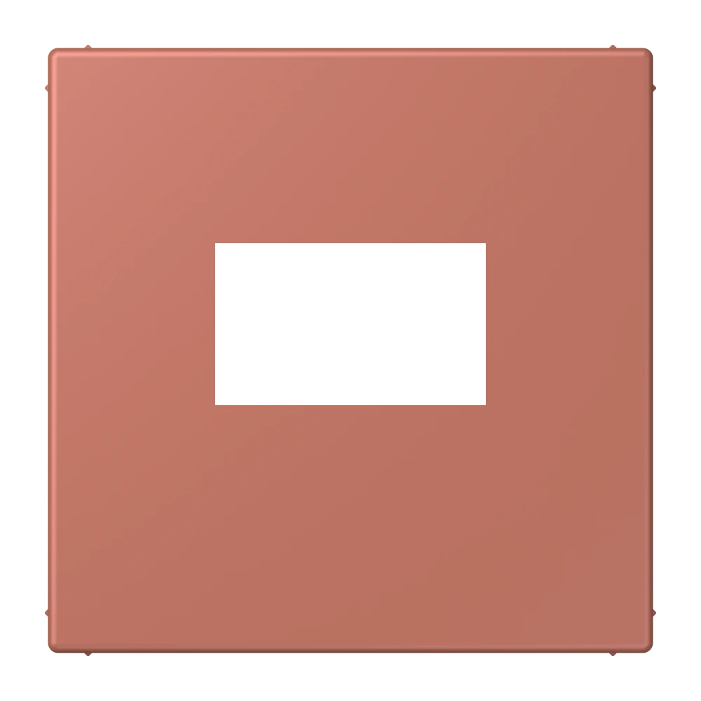 Centre plate for USB charger — JUNG LS 990 Le Corbusier, le corbusier 236, art. LC1969USB236