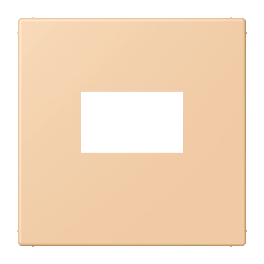 Centre plate for USB charger — JUNG LS 990 Le Corbusier, le corbusier 237, art. LC1969USB237