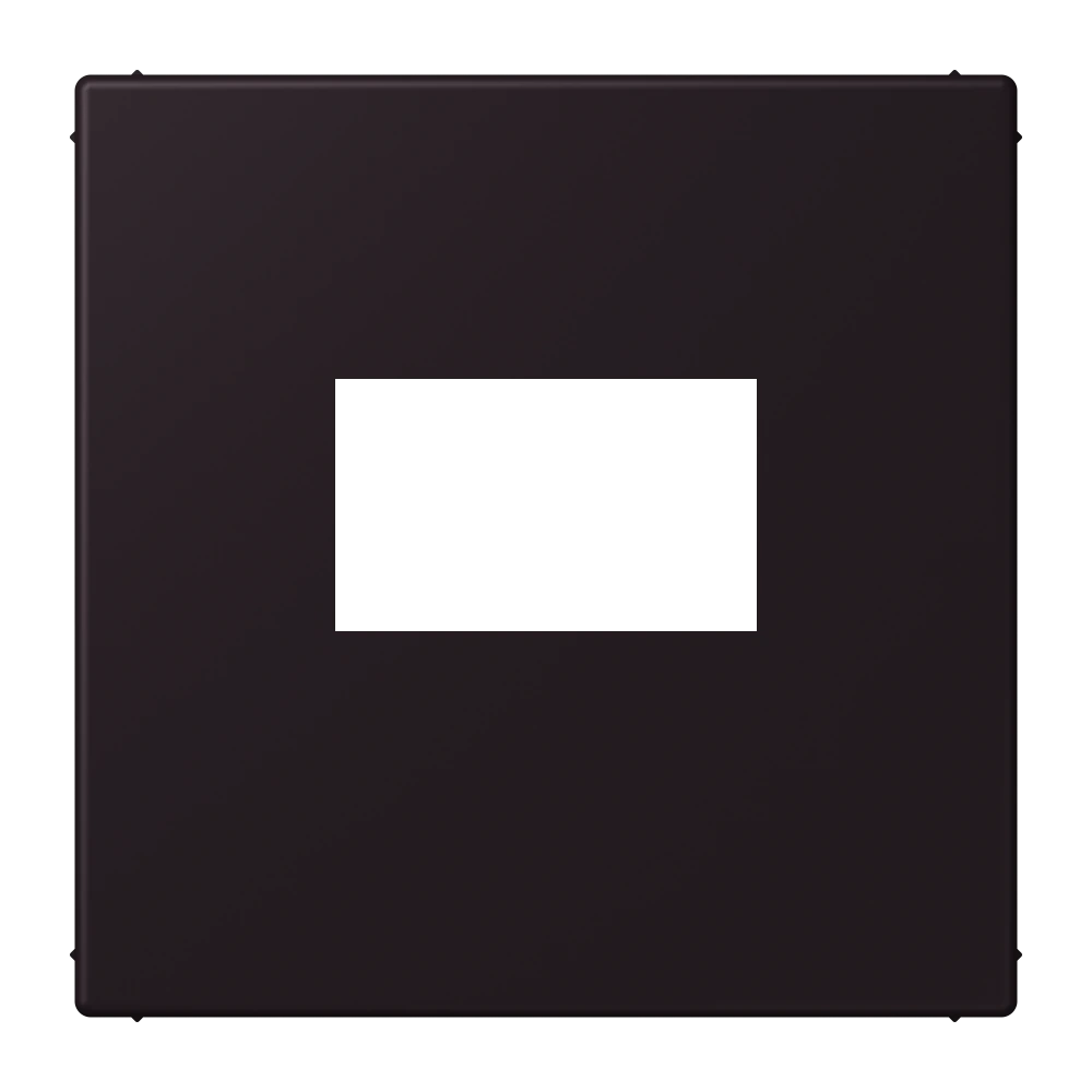 Centre plate for USB charger — JUNG LS 990 Le Corbusier, le corbusier 248, art. LC1969USB248
