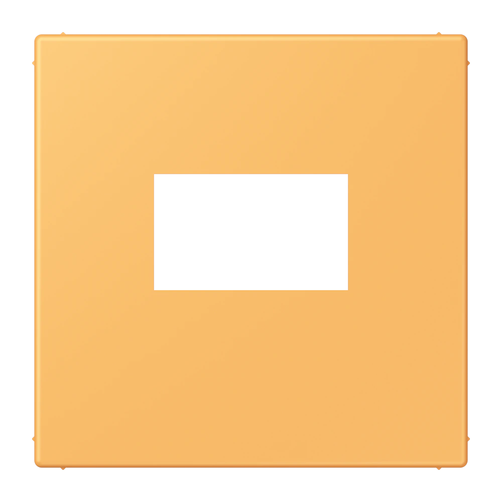 Centre plate for USB charger — JUNG LS 990 Le Corbusier, le corbusier 254, art. LC1969USB254