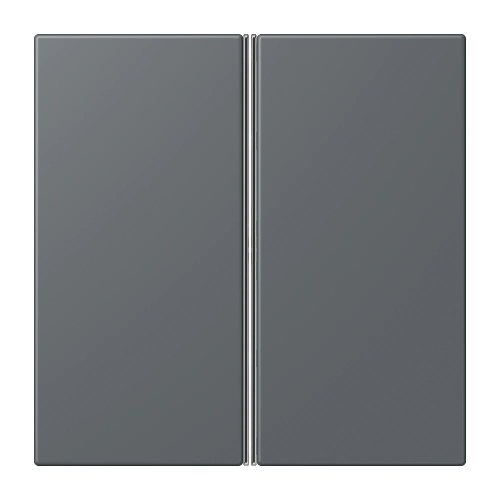 Набор накладок 2 группы, комплект — JUNG LS 990 Le Corbusier, Gris Foncé 31, арт. LC402TSA202