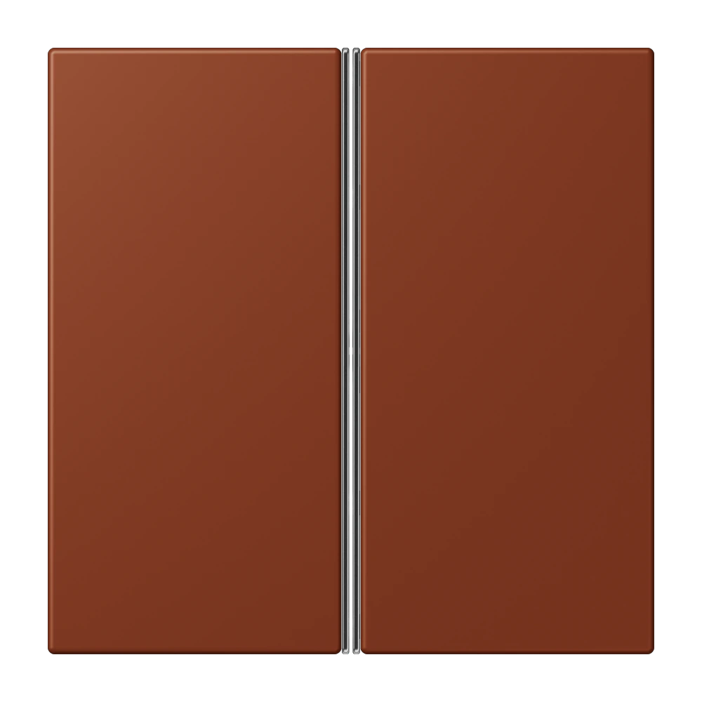 Cover kit 2-gang, complete — JUNG LS 990 Le Corbusier, le corbusier 247, art. LC402TSA247