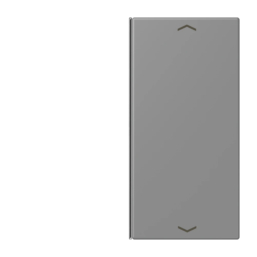 Накладка с символами, 2 группы — JUNG LS 990 Le Corbusier, Gris 31, арт. LC402TSAP203
