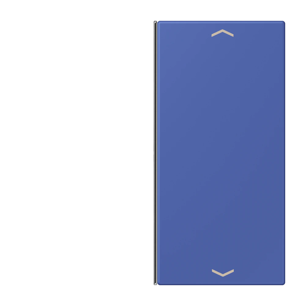 Накладка с символами, 2 группы — JUNG LS 990 Le Corbusier, Bleu Outremer 31, арт. LC402TSAP206