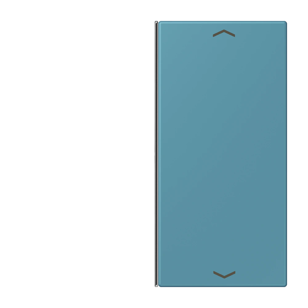 Накладка с символами, 2 группы — JUNG LS 990 Le Corbusier, Céruléen Vif, арт. LC402TSAP212