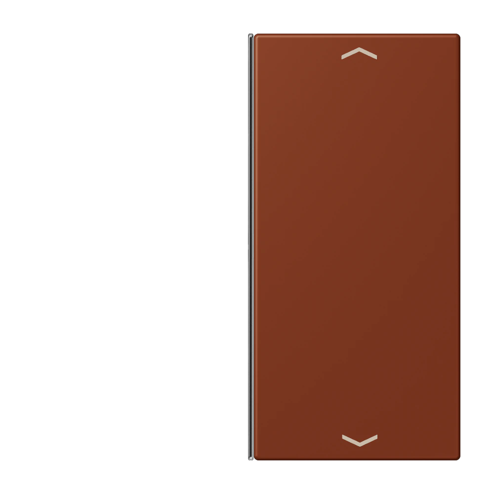 Cover 2-gang with symbols — JUNG LS 990 Le Corbusier, le corbusier 247, art. LC402TSAP247