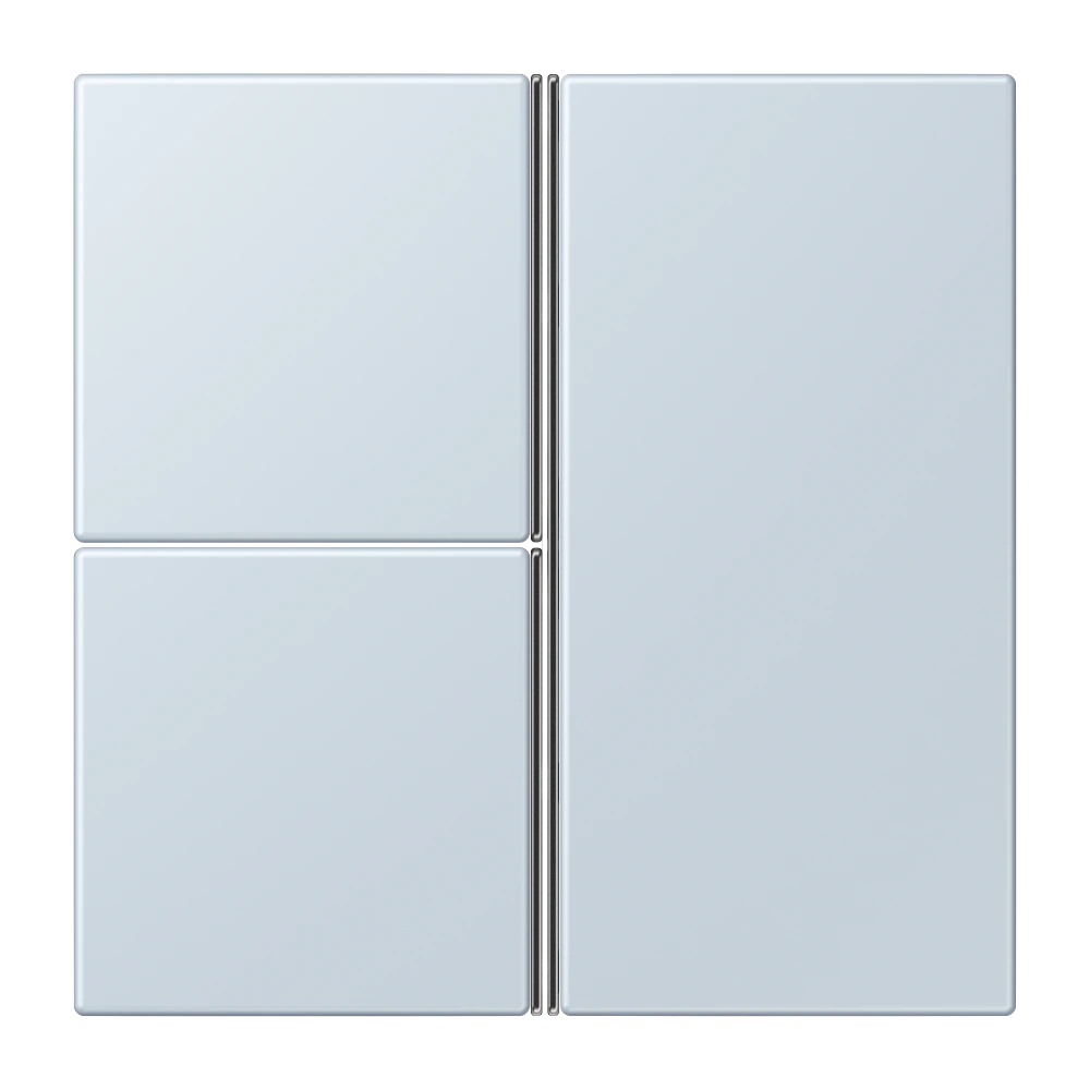 Набор накладок 3 группы, комплект — JUNG LS 990 Le Corbusier, Outremer Pale, арт. LC403TSA209