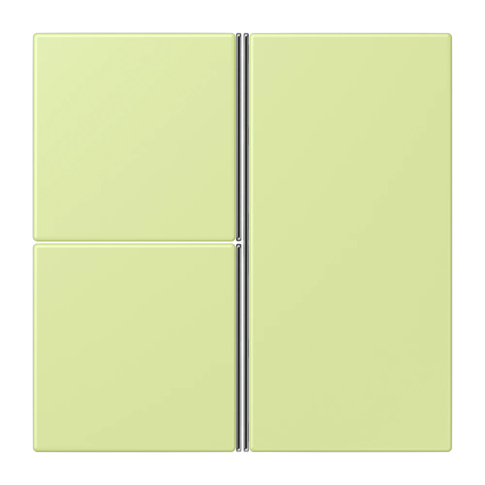 Набор накладок 3 группы, комплект — JUNG LS 990 Le Corbusier, le corbusier 222, арт. LC403TSA222