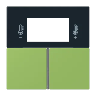 JUNG LS 990 Le Corbusier, Vert 31, арт. LC4093TSA220
