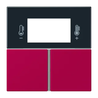 JUNG LS 990 Le Corbusier, Rouge Rubia, арт. LC4093TSA230
