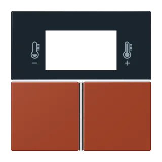 JUNG LS 990 Le Corbusier, L'Ocre Rouge, арт. LC4093TSA232