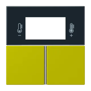 JUNG LS 990 Le Corbusier, Vert Olive Vif, арт. LC4093TSA249
