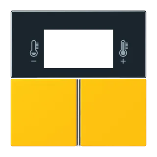 JUNG LS 990 Le Corbusier, Le Jaune Vif, арт. LC4093TSA263