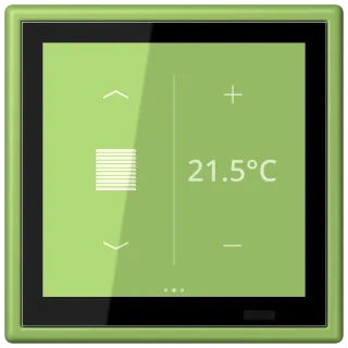 JUNG LS 990 Le Corbusier, Vert 31, арт. LC459D1S220