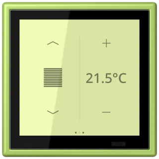 JUNG LS 990 Le Corbusier, Vert Clair, арт. LC459D1S221