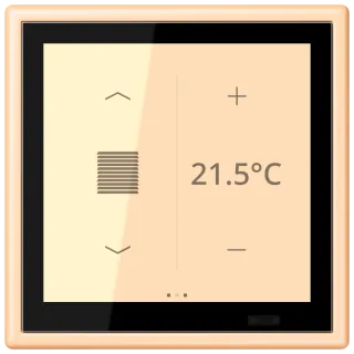 JUNG LS 990 Le Corbusier, Ocre, арт. LC459D1S223