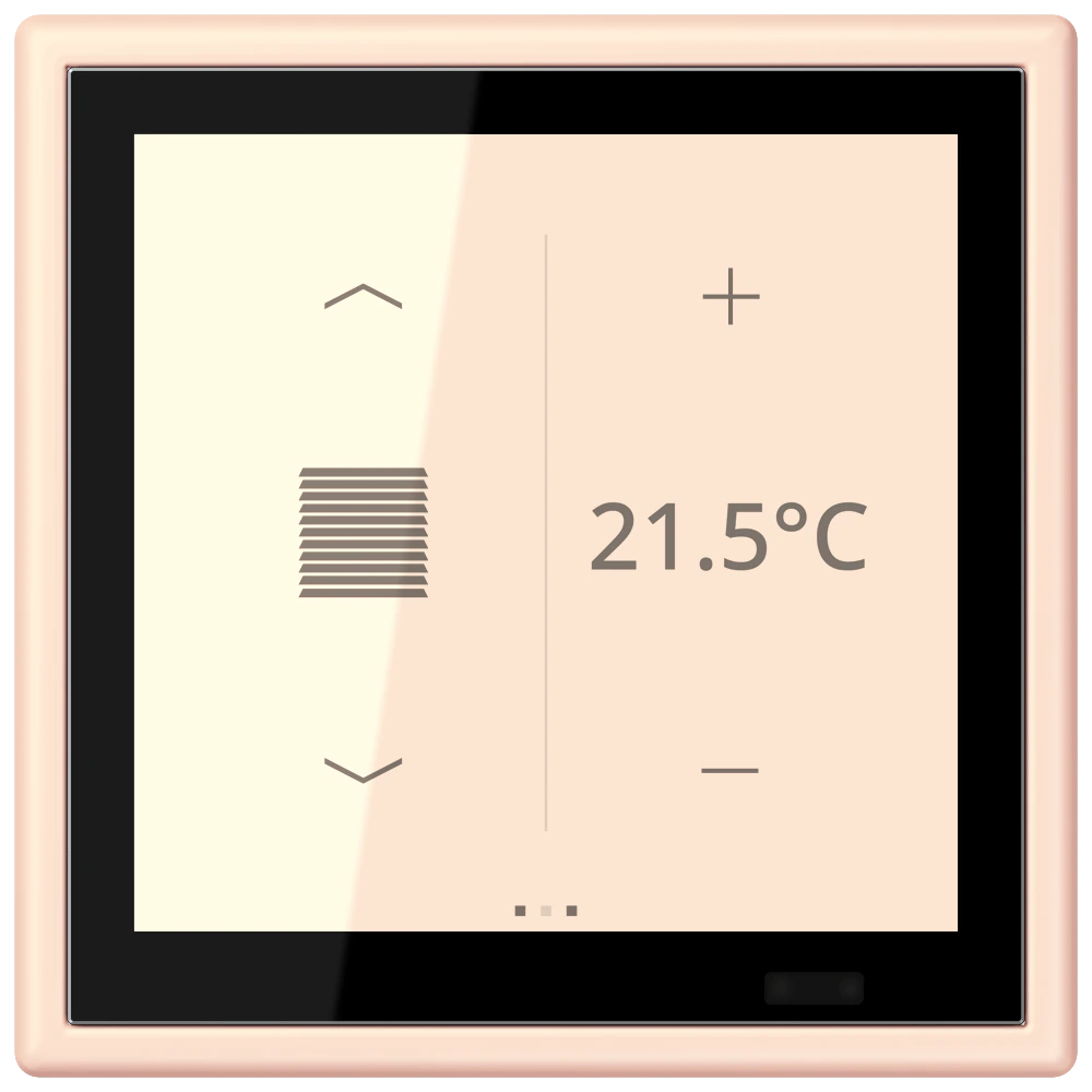 KNX комнатный контроллер LS TOUCH — JUNG LS 990 Le Corbusier, le corbusier 226, арт. LC459D1S226