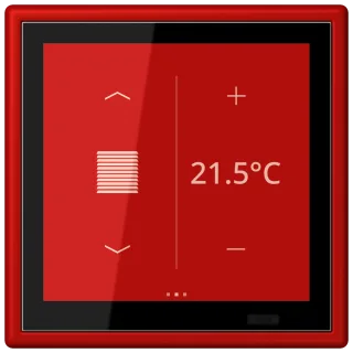 JUNG LS 990 Le Corbusier, Rouge Vermillon 31, арт. LC459D1S227