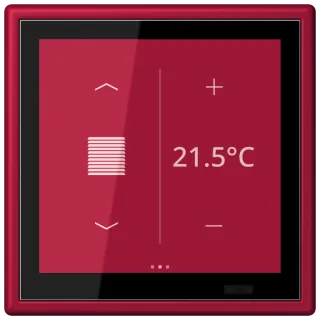 JUNG LS 990 Le Corbusier, Rouge Carmin, арт. LC459D1S229