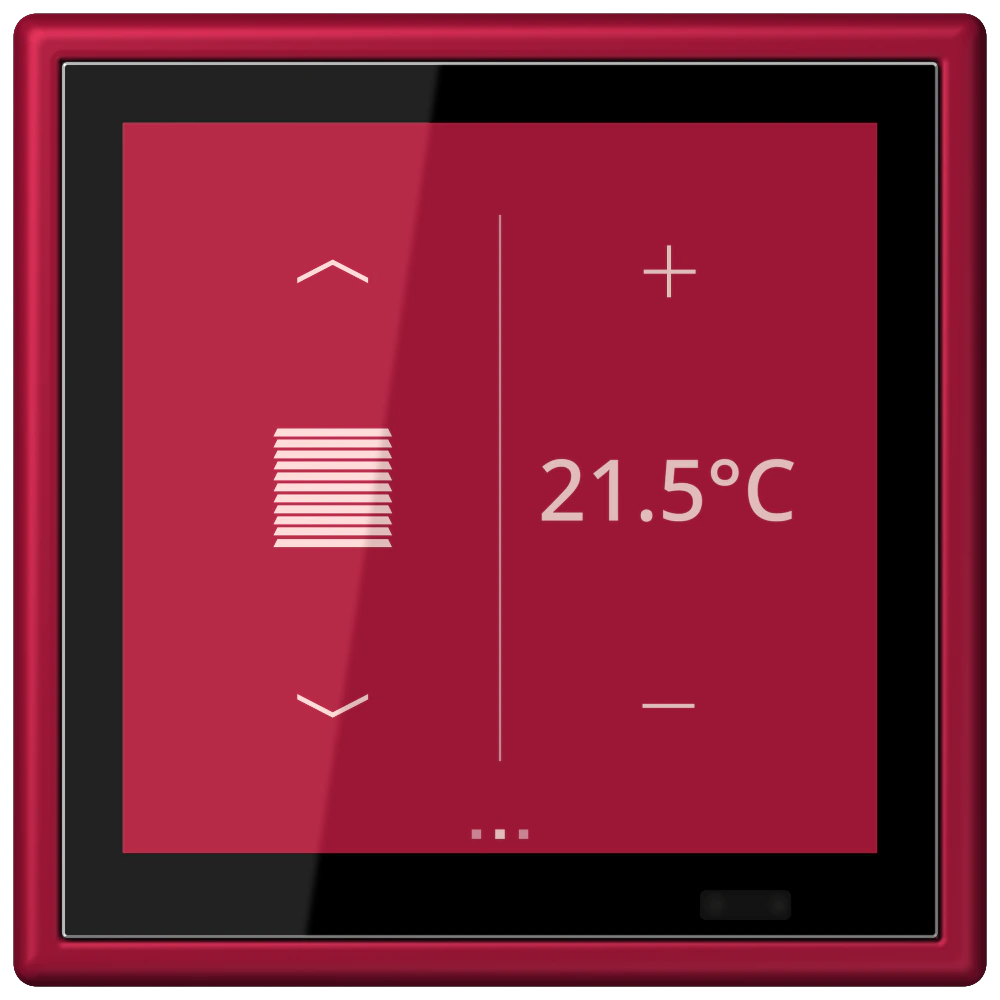 KNX room controller LS TOUCH — JUNG LS 990 Le Corbusier, le corbusier 229, art. LC459D1S229