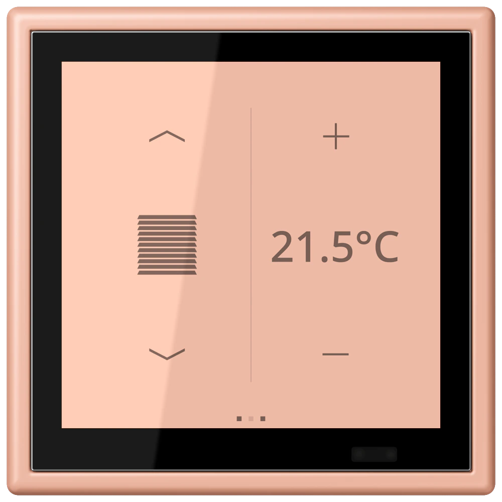 KNX комнатный контроллер LS TOUCH — JUNG LS 990 Le Corbusier, le corbusier 231, арт. LC459D1S231