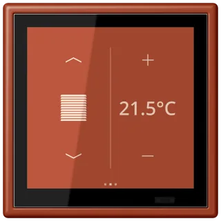 JUNG LS 990 Le Corbusier, L'Ocre Rouge, арт. LC459D1S232