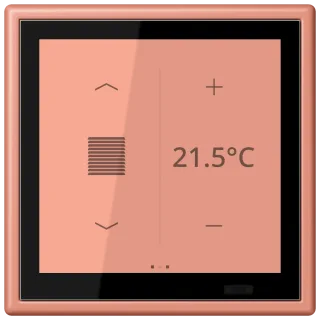 JUNG LS 990 Le Corbusier, L'Ocre Rouge Moyen, арт. LC459D1S233