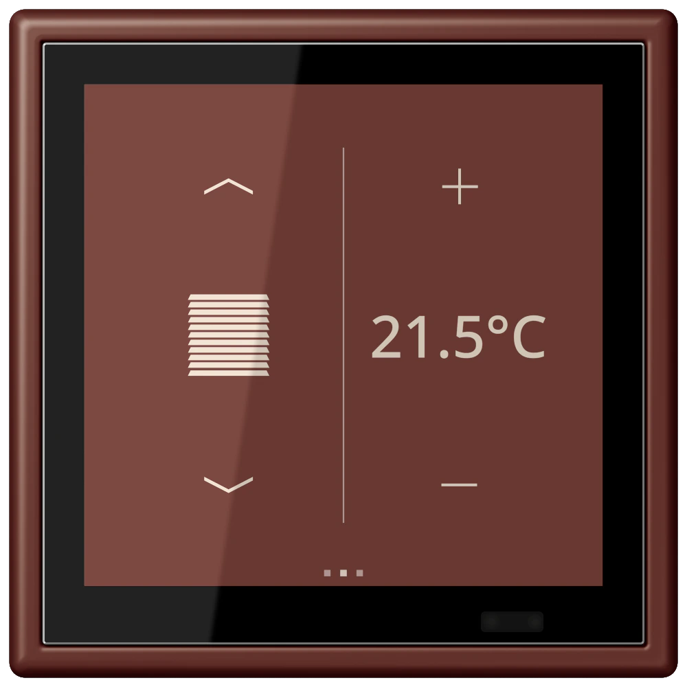 KNX комнатный контроллер LS TOUCH — JUNG LS 990 Le Corbusier, le corbusier 235, арт. LC459D1S235