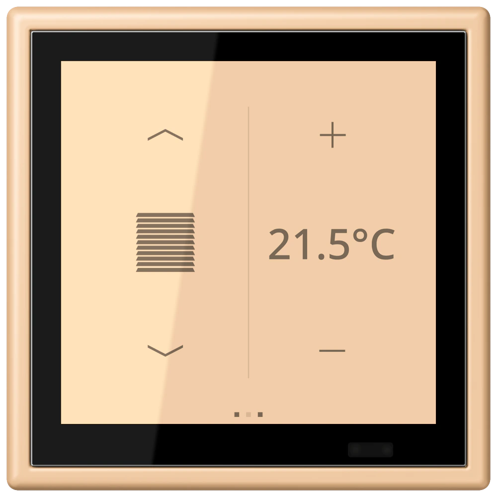 KNX комнатный контроллер LS TOUCH — JUNG LS 990 Le Corbusier, le corbusier 237, арт. LC459D1S237