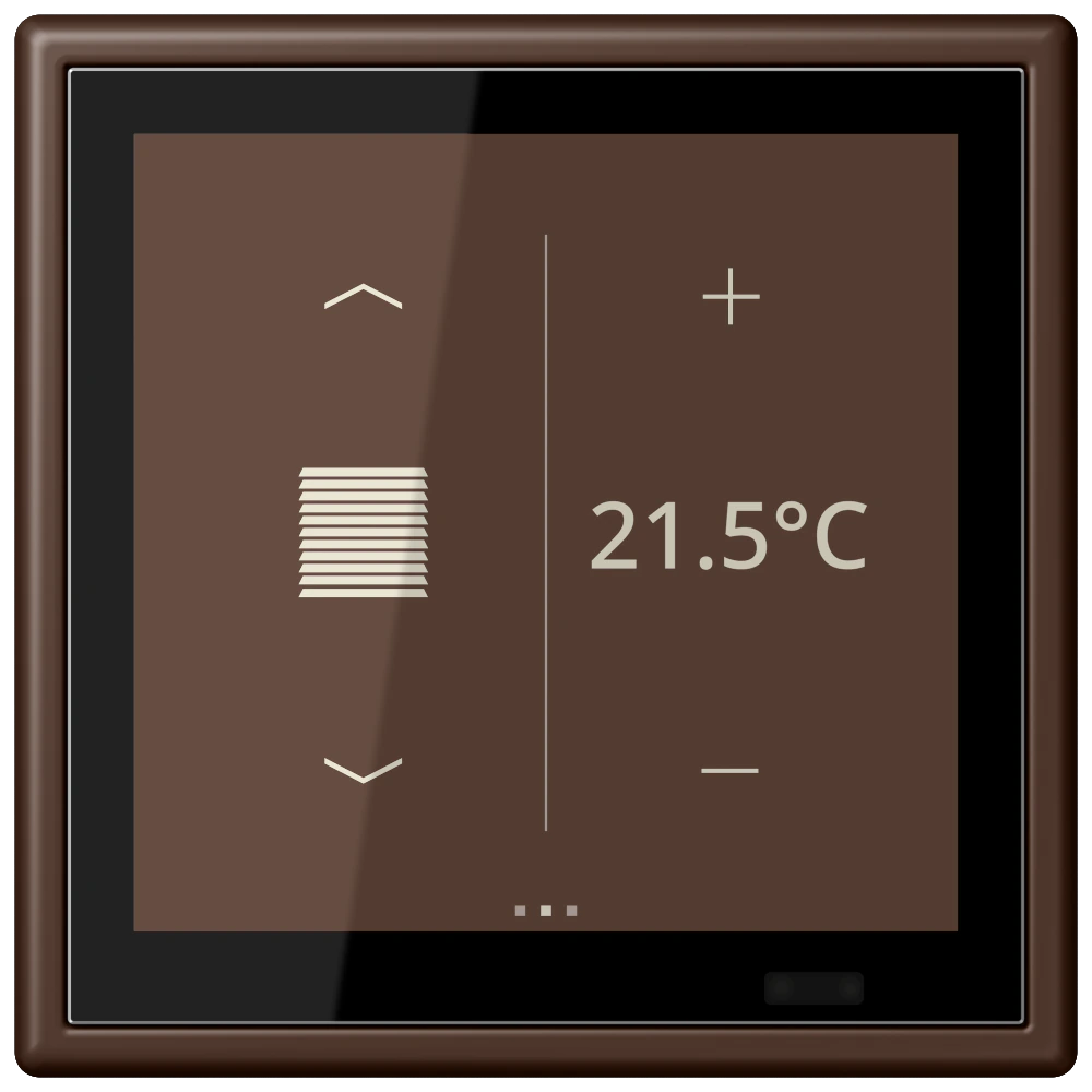 KNX комнатный контроллер LS TOUCH — JUNG LS 990 Le Corbusier, le corbusier 239, арт. LC459D1S239