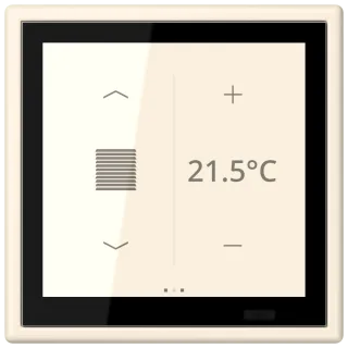 JUNG LS 990 Le Corbusier, Blanc Ivoire, арт. LC459D1S245