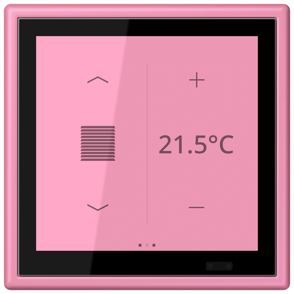 KNX room controller LS TOUCH — JUNG LS 990 Le Corbusier, le corbusier 246, art. LC459D1S246