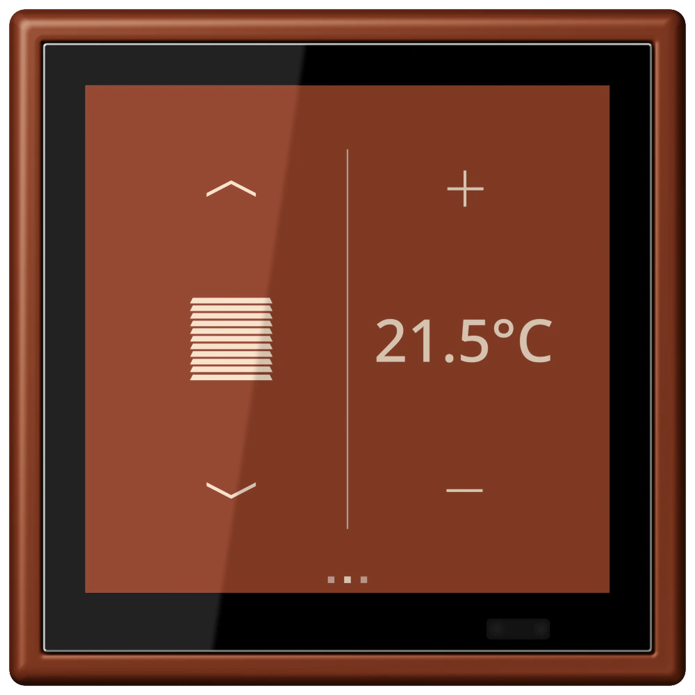 KNX комнатный контроллер LS TOUCH — JUNG LS 990 Le Corbusier, le corbusier 247, арт. LC459D1S247