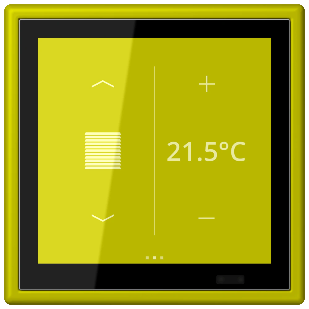 KNX комнатный контроллер LS TOUCH — JUNG LS 990 Le Corbusier, le corbusier 249, арт. LC459D1S249