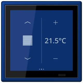 JUNG LS 990 Le Corbusier, Bleu Outremer Foncé, арт. LC459D1S261