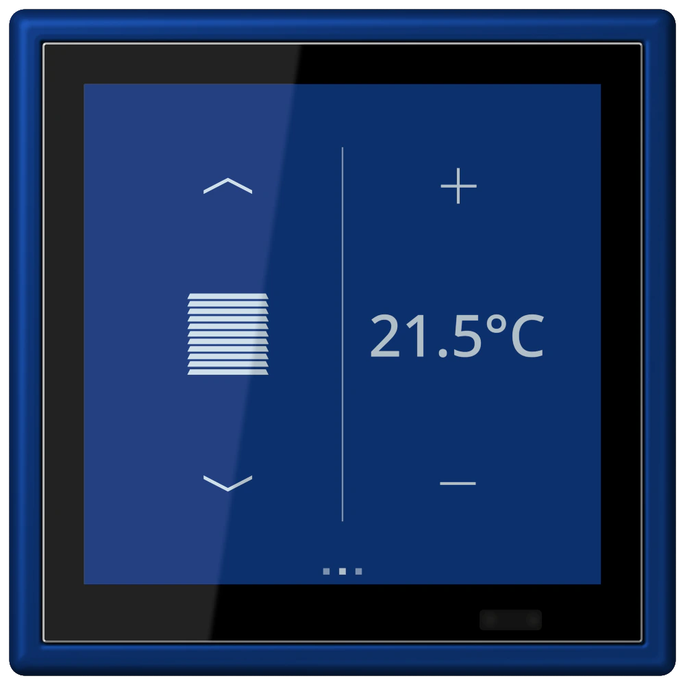 KNX комнатный контроллер LS TOUCH — JUNG LS 990 Le Corbusier, le corbusier 261, арт. LC459D1S261
