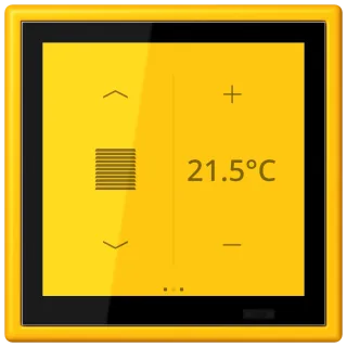 JUNG LS 990 Le Corbusier, Le Jaune Vif, арт. LC459D1S263