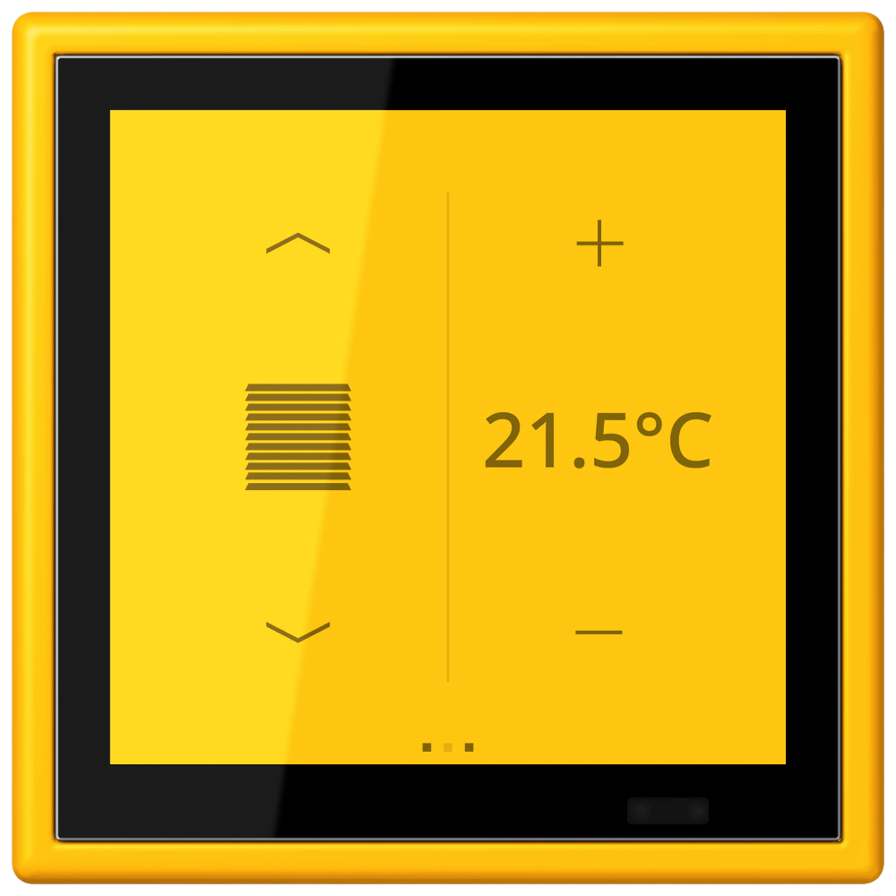 KNX комнатный контроллер LS TOUCH — JUNG LS 990 Le Corbusier, le corbusier 263, арт. LC459D1S263