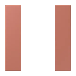 Cover kit 1-gang, complete