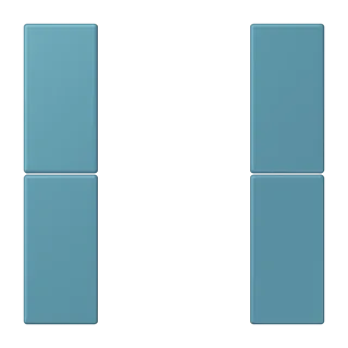JUNG LS 990 Le Corbusier, Céruléen Vif, арт. LC502TSA212