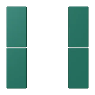 JUNG LS 990 Le Corbusier, Vert Anglais, арт. LC502TSA216