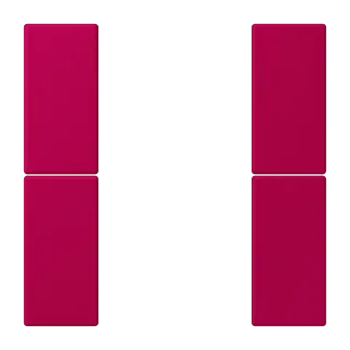 JUNG LS 990 Le Corbusier, Rouge Rubia, арт. LC502TSA230