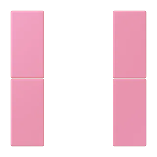JUNG LS 990 Le Corbusier, Rose Vif, арт. LC502TSA246